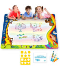 TG67278 GROSSE WASSERZEICHENMATTE WASSERMALEREI MEGASET + ZUBEHÖR