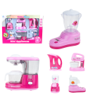 TG55686 KLEINE KÜCHE SET ROSA MISCHER KESSEL KLEINE KÜCHE ZUBEHÖR