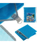 TG64477 Strand Stranddecke XXL 200x150 SAND FREE mit Haken
