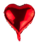 TG66235-2 FOLIE HERZ ROT HELIUMBALLON
