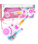 TG71058 INTERAKTIVE ROCK-GITARRE FÜR KINDER LEUCHTET SPIELT LED MUSIKINSTRUMENT